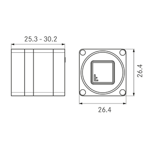 Industrial camera with 1.3 Mpix NIR onsemi PYTHON1300 Global shutter sensor and USB3 interface - 2