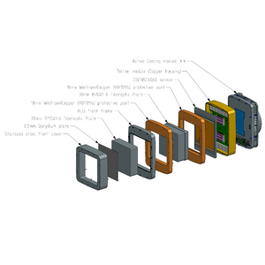 X-ray camera with 38 Mpix Gpixel GSENSE6060 FSI sCMOS 62 x 61 mm sensor and PCIe Gen 3 interface - 2