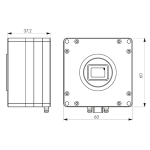 Scientific camera with 2.8 Mpix Color SONY ICX674 CCD sensor and USB3 interface - 2