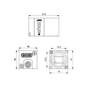 Miniature camera with 18 Mpix Color onsemi AR1820HS CMOS sensor and USB3 interface - 4