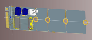 Adapter board for xiX X4 Firefly cameras - to M.2 - 3