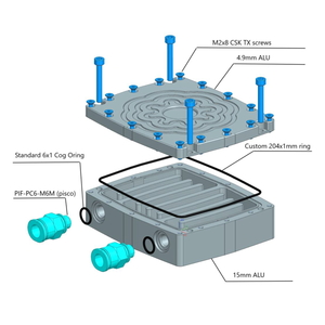 XIMEA - Water cooling block heatsink - 2