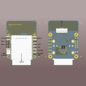 Adapter board for xiX X2 cameras - flex to iPass Target - 2