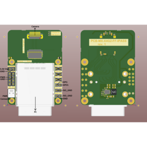 Adapter board for xiX X4 cameras - FF to IPASS - 2