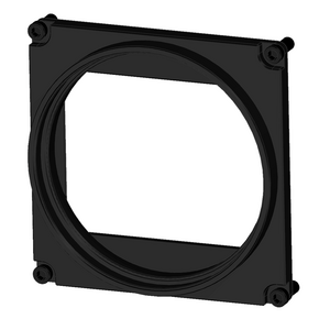 XIMEA - M72 Lens Adapter for 80x80mm - 1