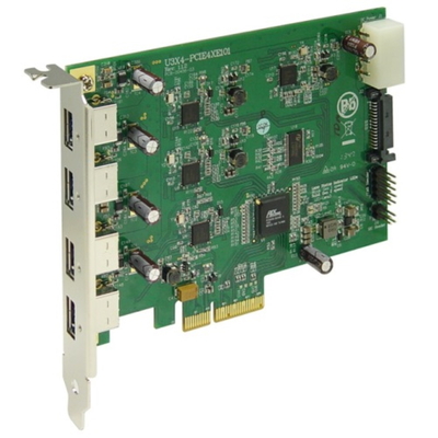 Host adapter for USB Type-A cables - 4 USB3 ports - version 2