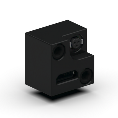 Vertical extension adapter for xiMU cameras