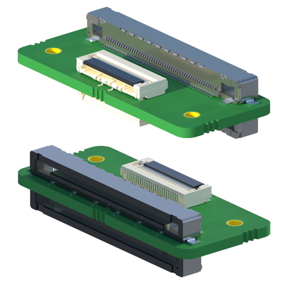 Adapter board from X2 flex to X4 flex for xiX cameras 