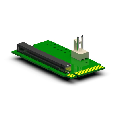 Adapter board for xiX X4 cameras - FL to PCIe M.2