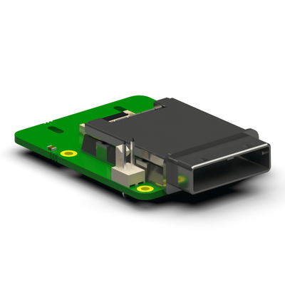 Adapter board for xiX X2 cameras - flex to iPass Host